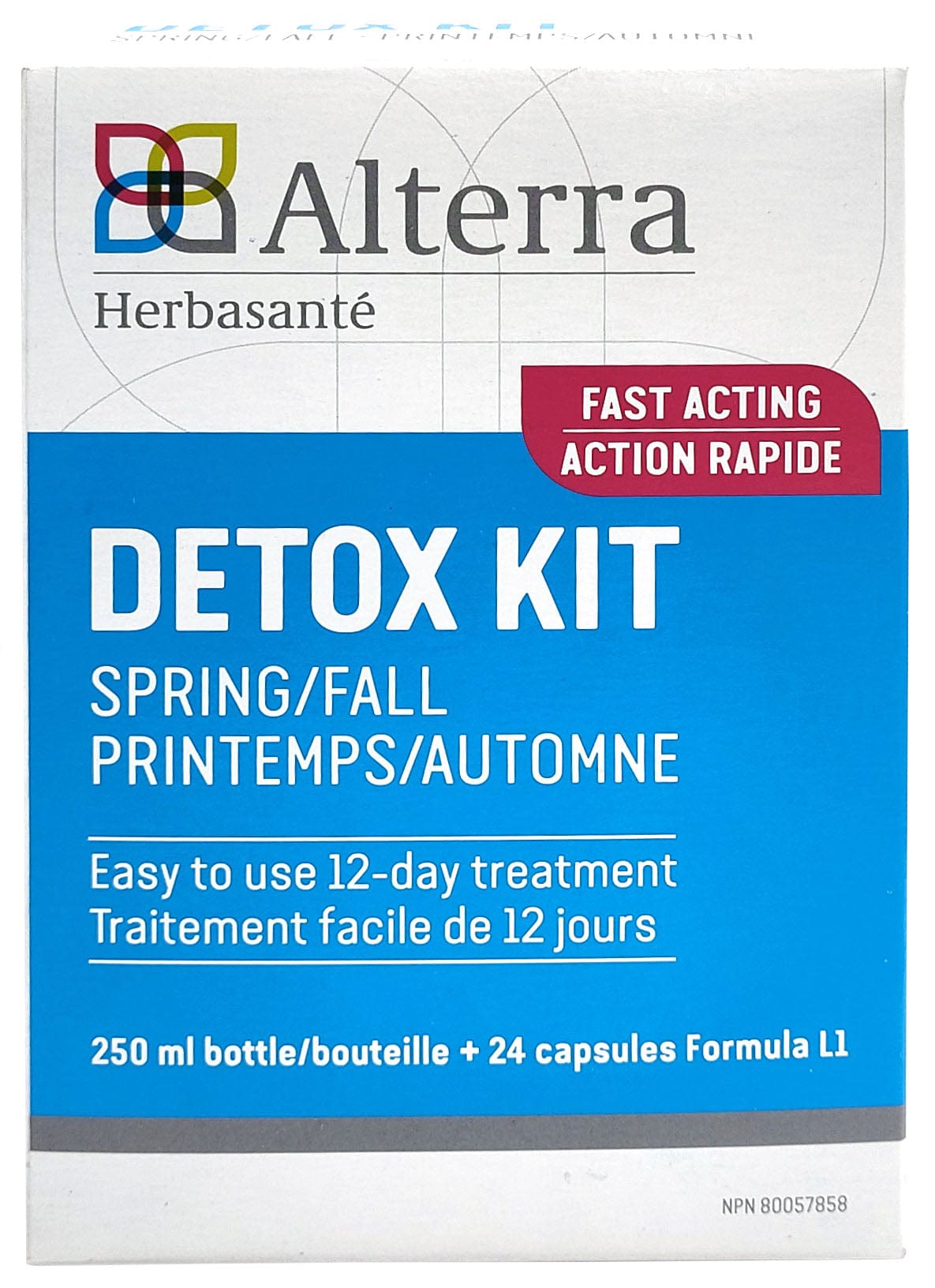 HERBASANTÉ Suppléments Detox kit (cure printemps / automne 12 jours de traitement) 250ml+24caps