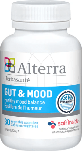 HERBASANTÉ Suppléments Gut and mood 30vcaps