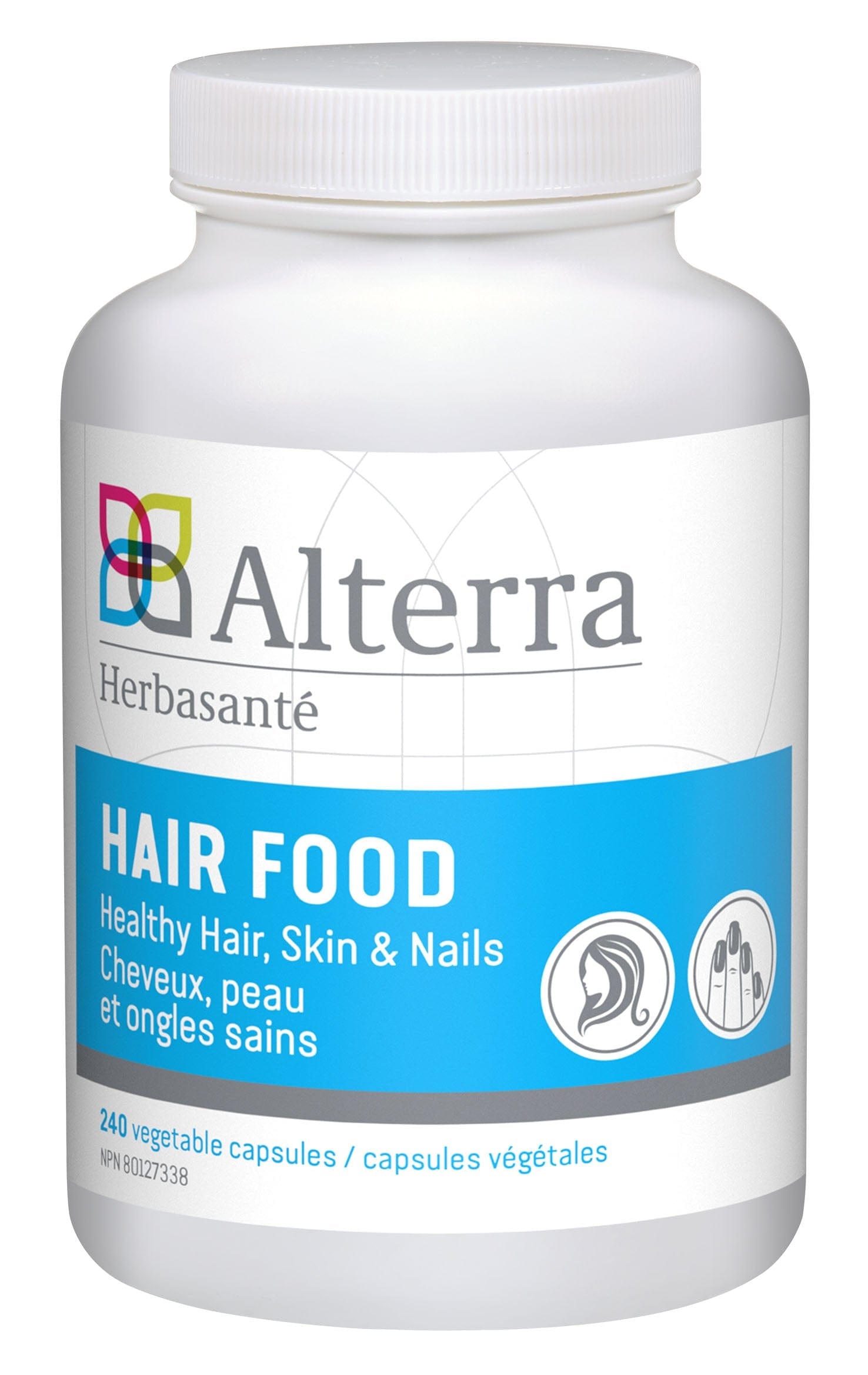 HERBASANTÉ Suppléments Hair food  240vcaps