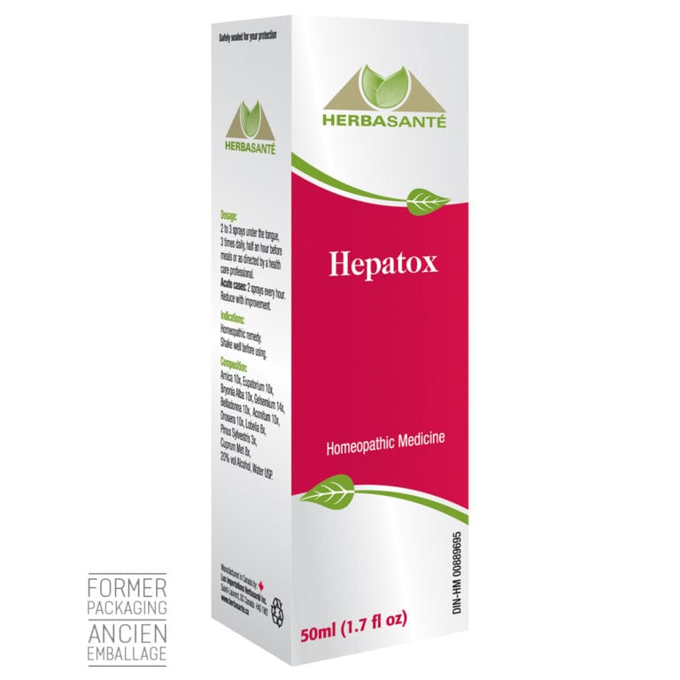 HERBASANTÉ Suppléments Hépatox (foie / vésicule biliaire) 50ml
