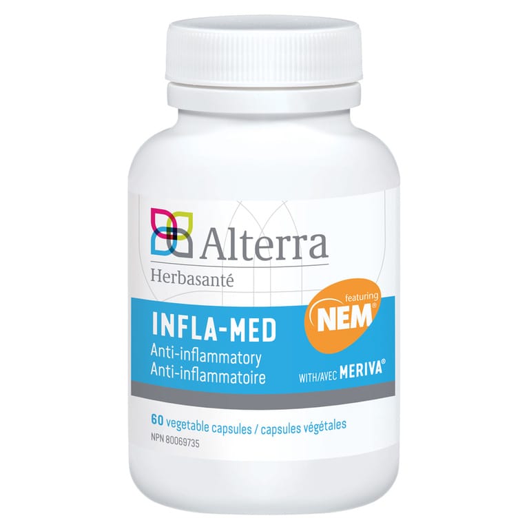 HERBASANTÉ Suppléments Infla-med 60caps