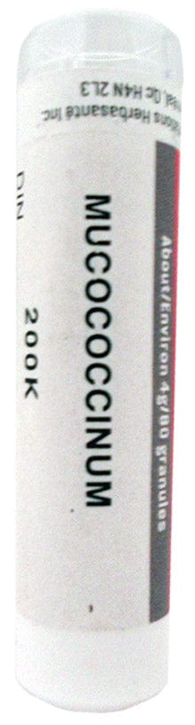 HERBASANTÉ suppléments Mucococcinum 200k 80 granules