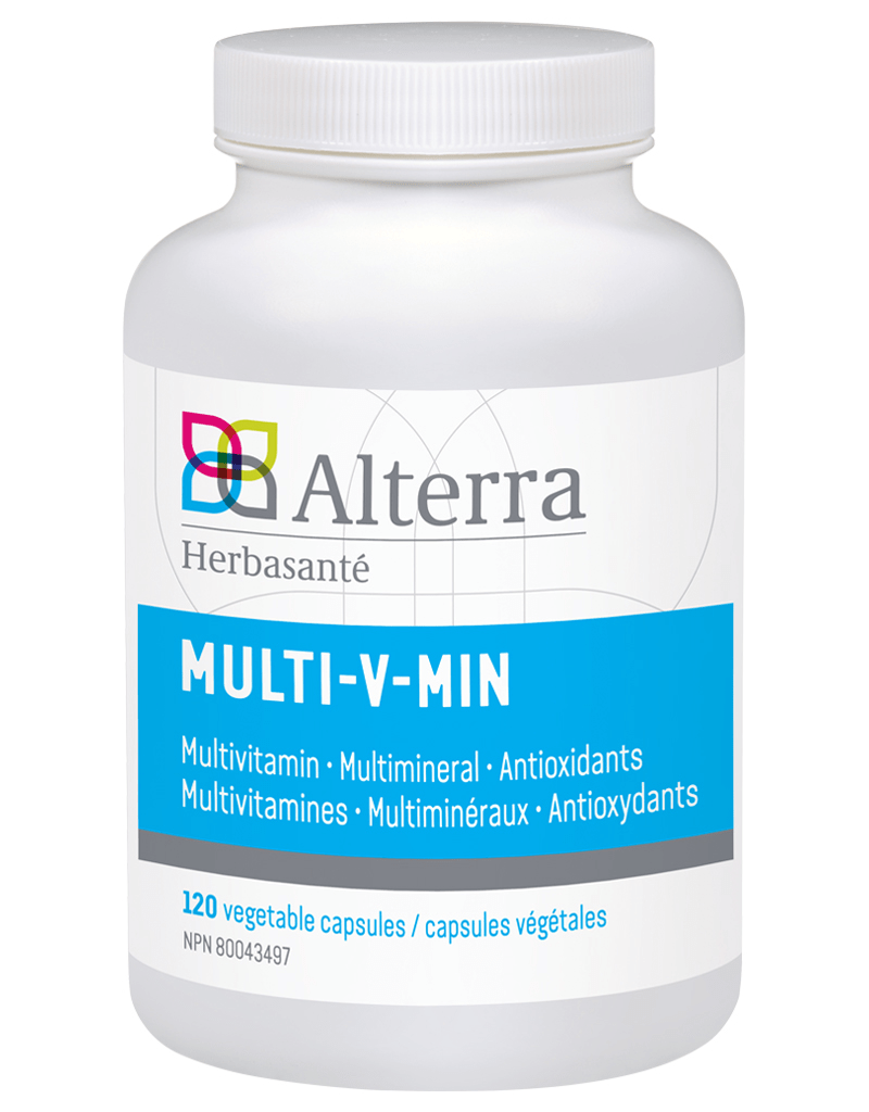 HERBASANTÉ Suppléments Multi-V-Min 120vcaps