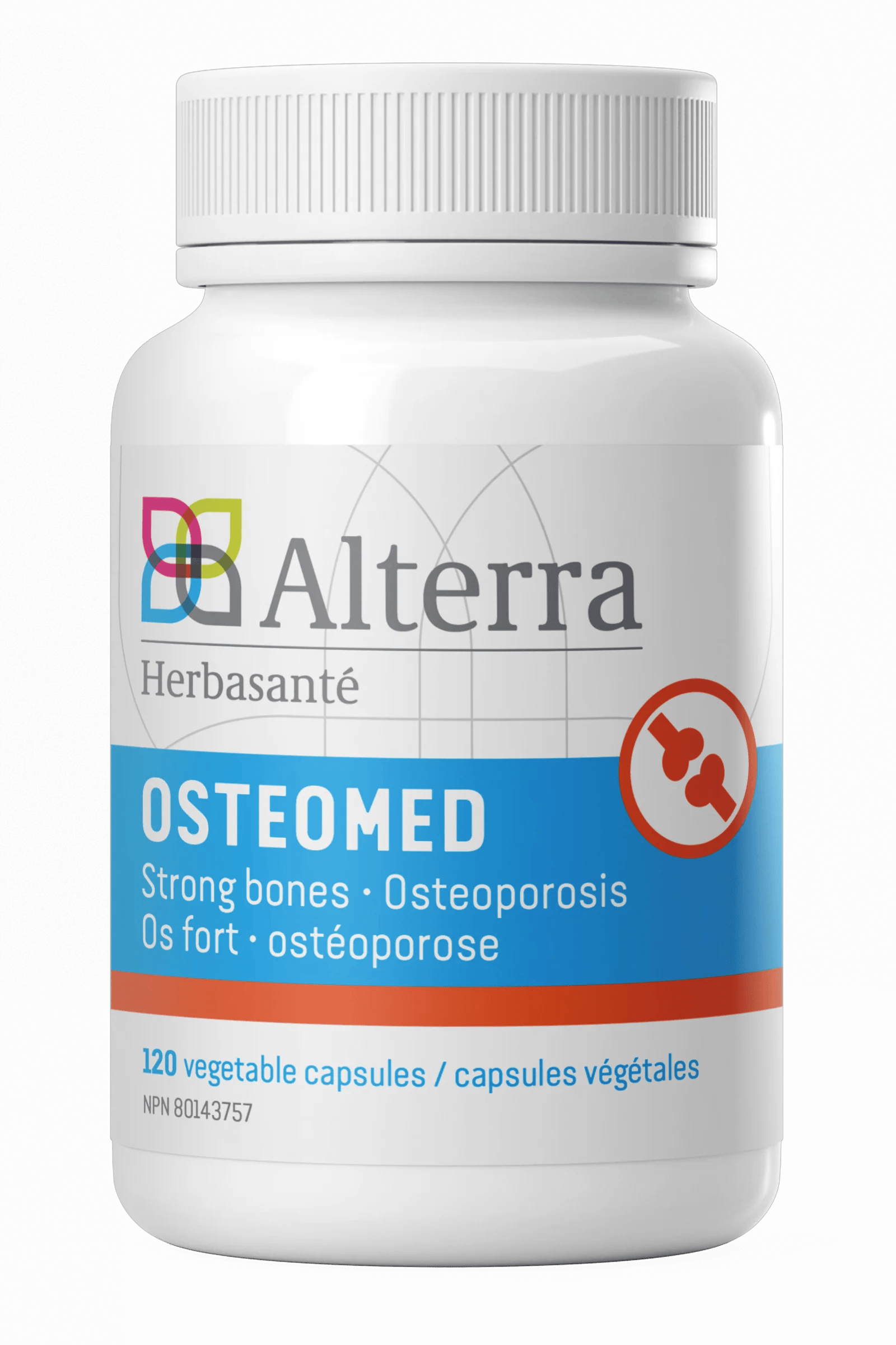 HERBASANTÉ Suppléments Osteo-Med 120vcaps