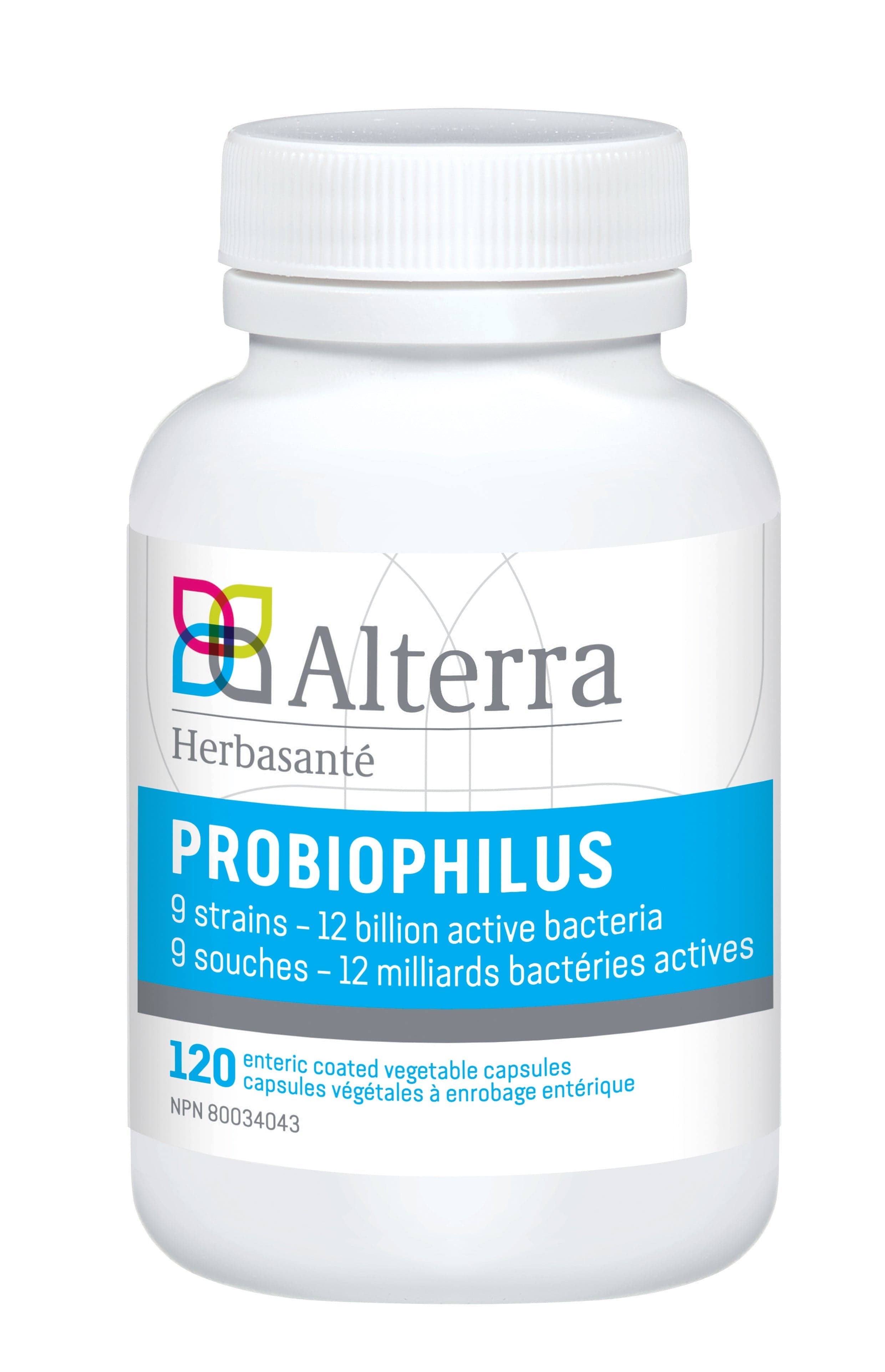 HERBASANTÉ Suppléments Probiophilus  120vcaps