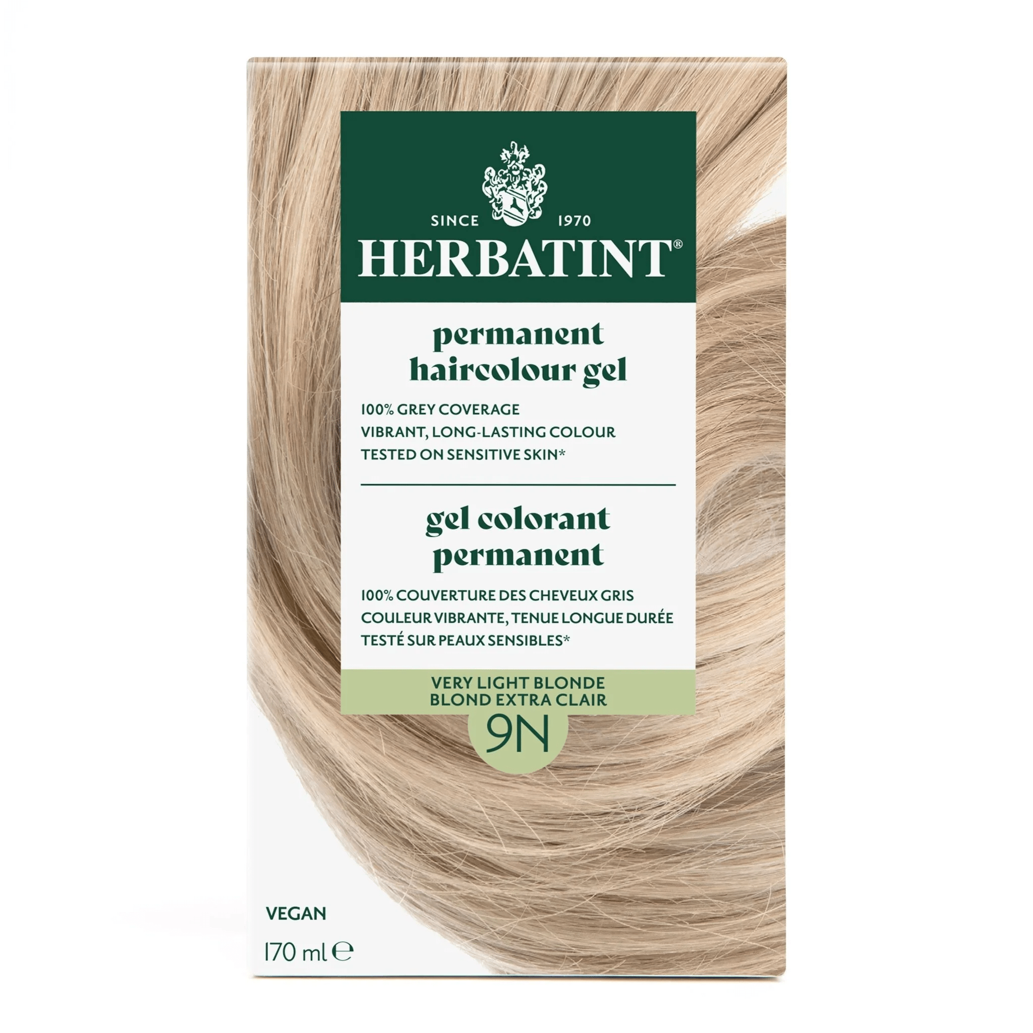 HERBATINT Soins & beauté Teinture 9N Blond miel 170ml