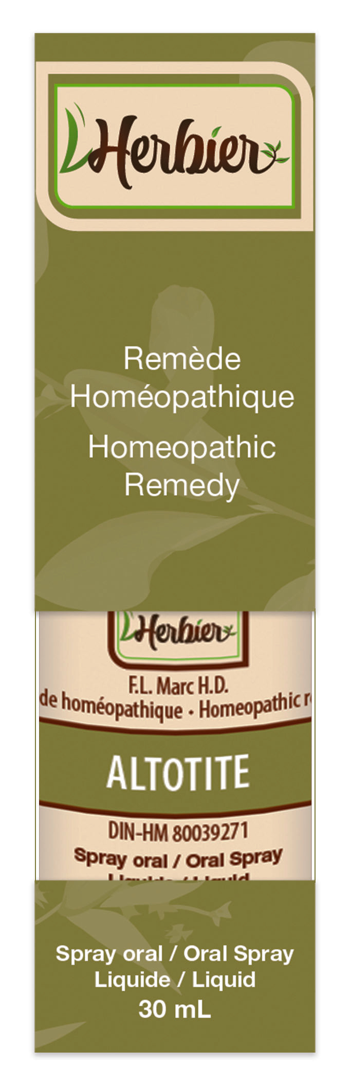 HERBIER Suppléments Altotite DIN-HM80039271 30ml