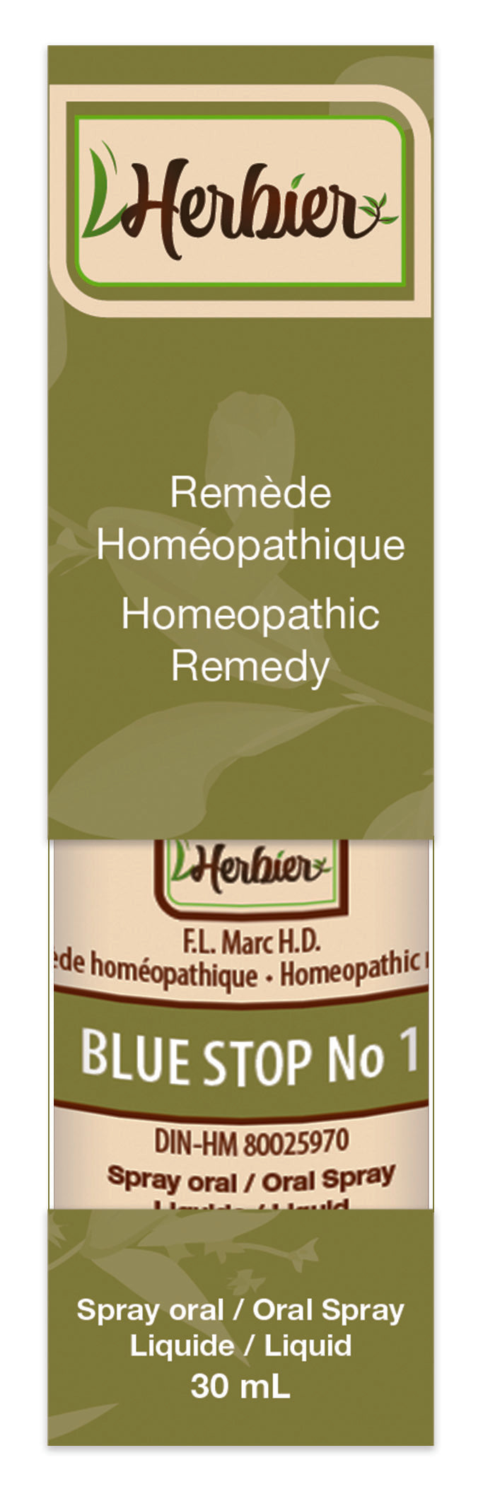 HERBIER Suppléments Blue stop No 1 DIN-HM80025970 30ml