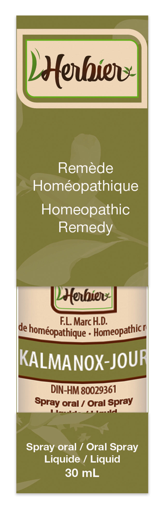HERBIER Suppléments Kalmanox jour DIN-HM80029361 30ml
