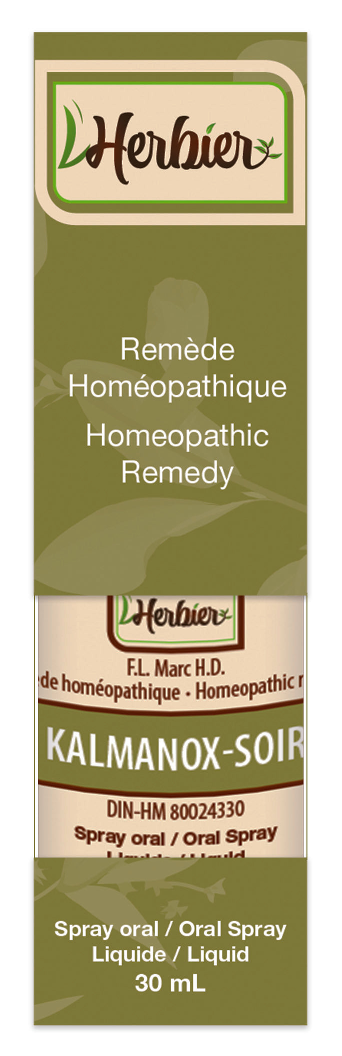 HERBIER Suppléments Kalmanox soir DIN-HM80024330 30ml