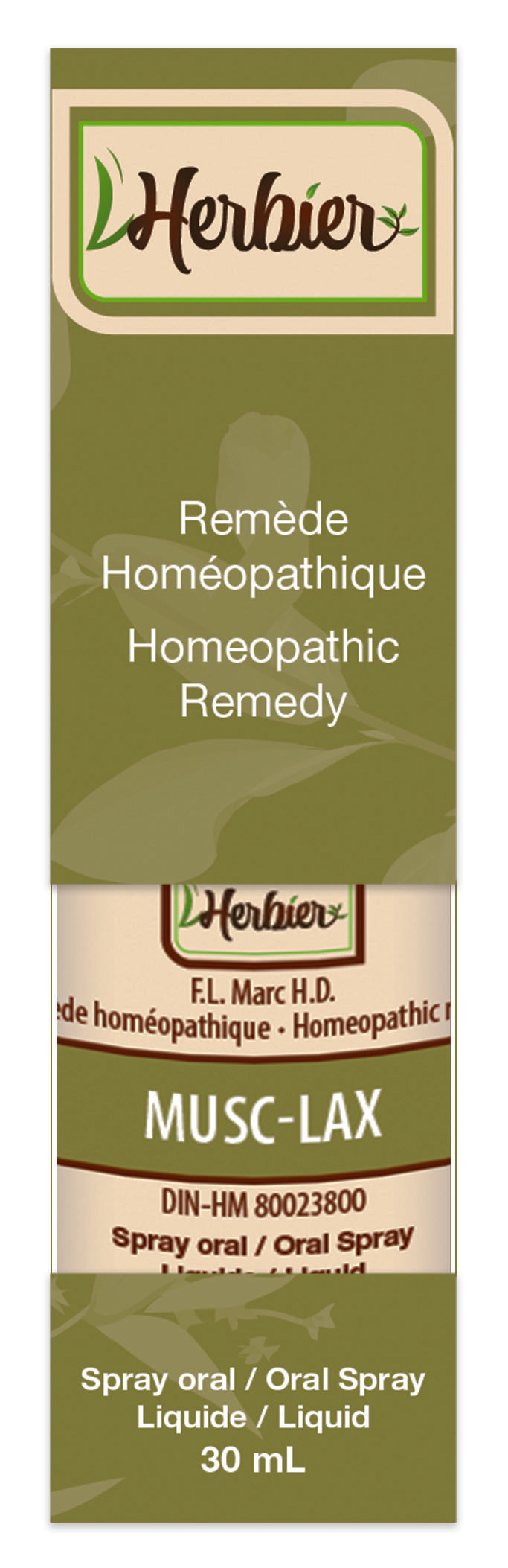HERBIER Suppléments Musc-lax DIN-HM80023800 30ml