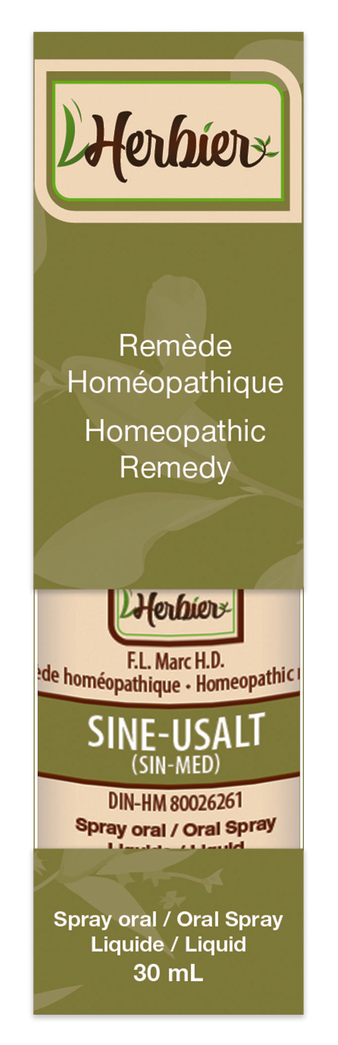 HERBIER Suppléments Sine-usalt (Sid-Med) DIN-HM80026261 30ml