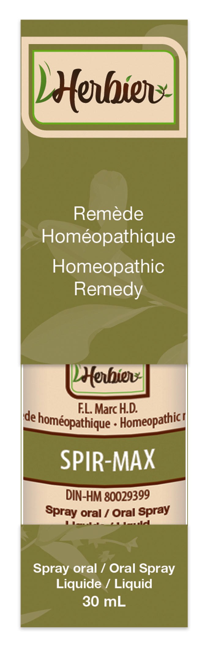 HERBIER Suppléments Spir-max DIN-HM80029399 30ml