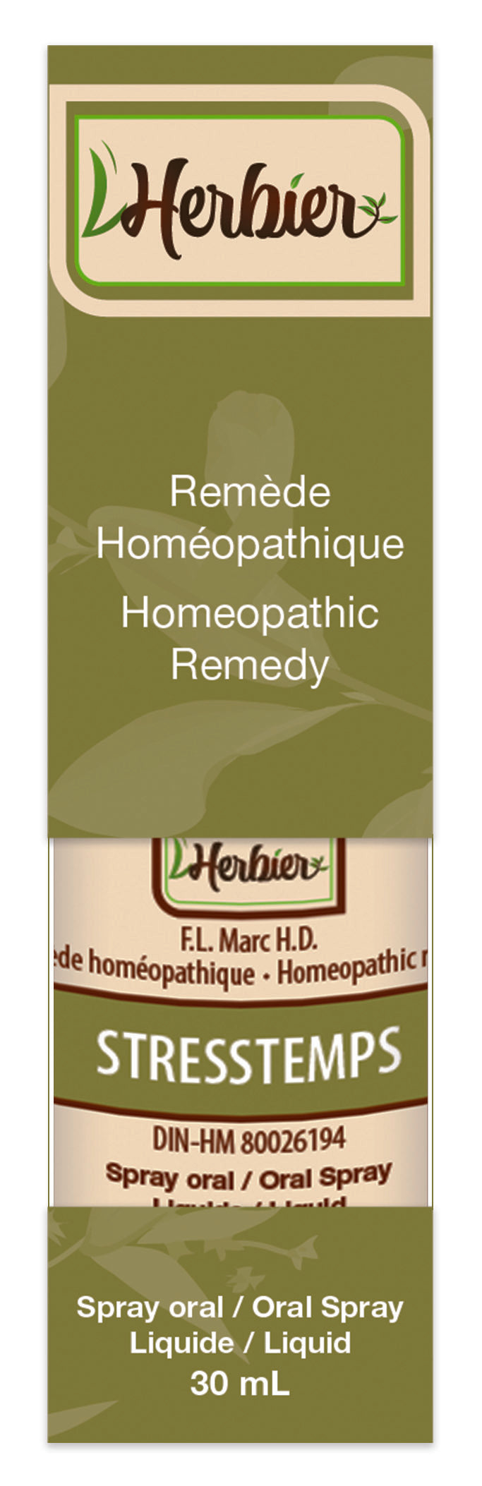 HERBIER Suppléments Stresstemps DIN-HM 80026194 30ml