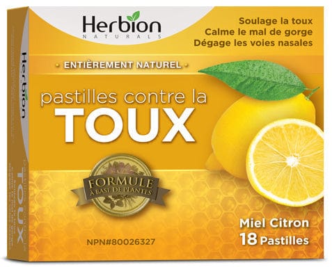 HERBION Épicerie Pastilles citron et miel 6x18 pastilles