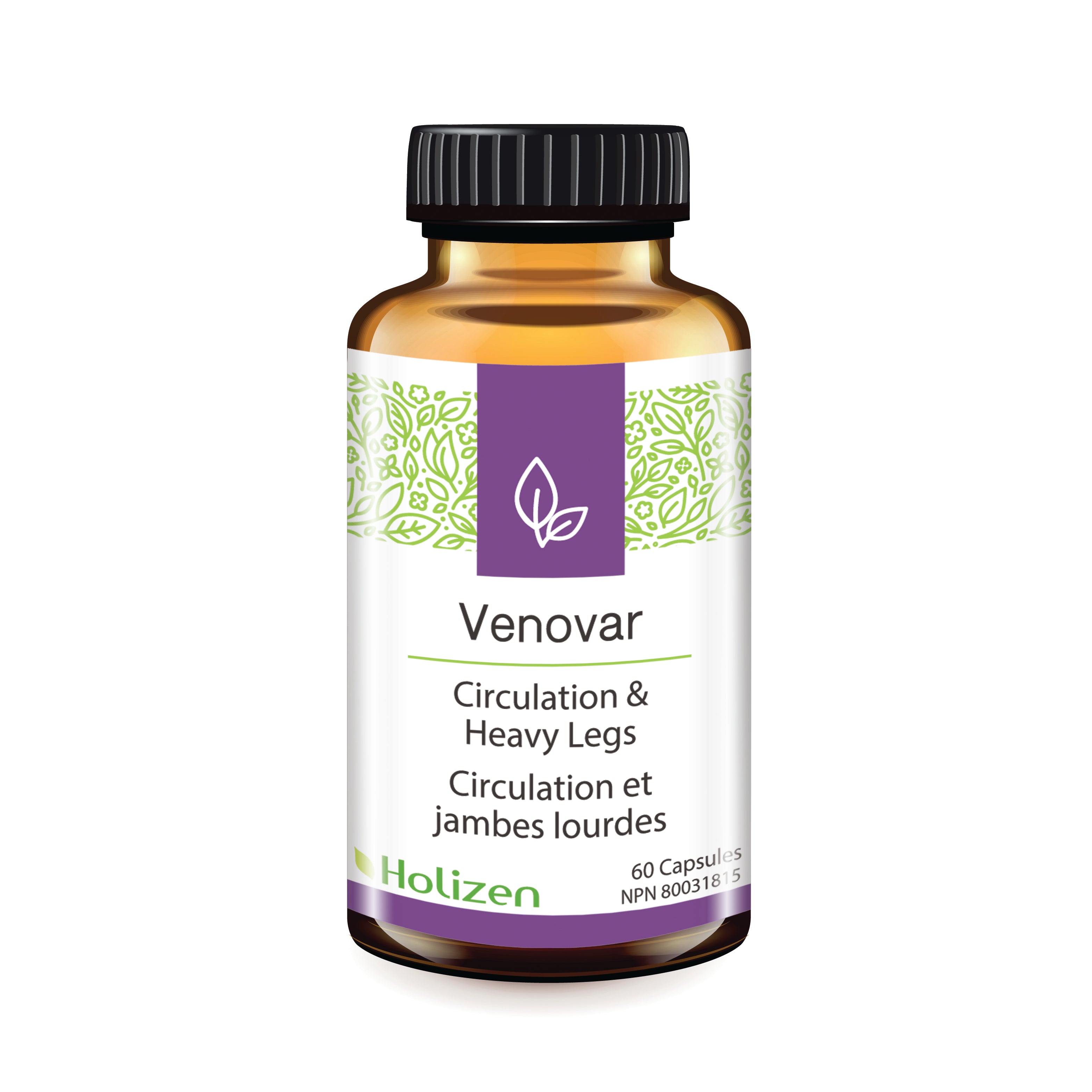 HOLIZEN Suppléments Venovar 60caps