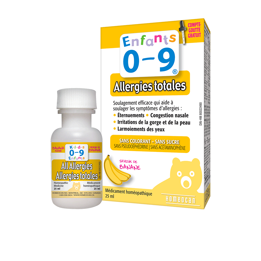 HOMEOCAN Suppléments Allergies  25ml