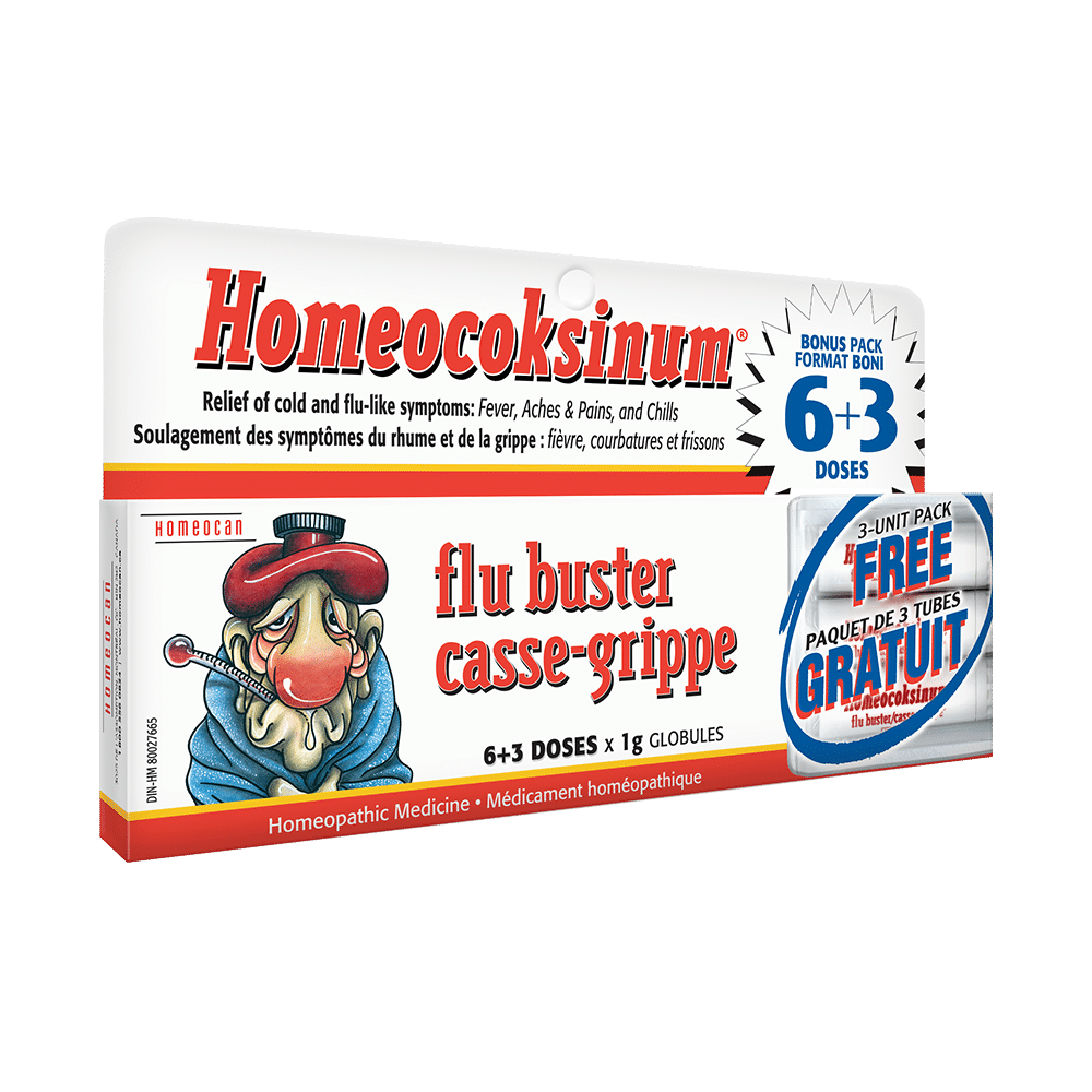 HOMEOCAN Suppléments Casse-grippe Homeocoksinum duo 6+3x1g