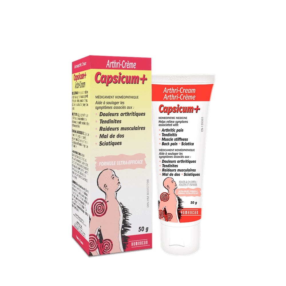 HOMEOCAN Suppléments Crème capsicum 50g