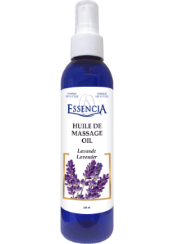 HOMEOCAN Suppléments Huile de massage lavande 180ml