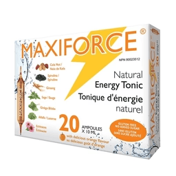 HOMEOCAN Suppléments Maxiforce tonique énergie (orange) 20x10ml