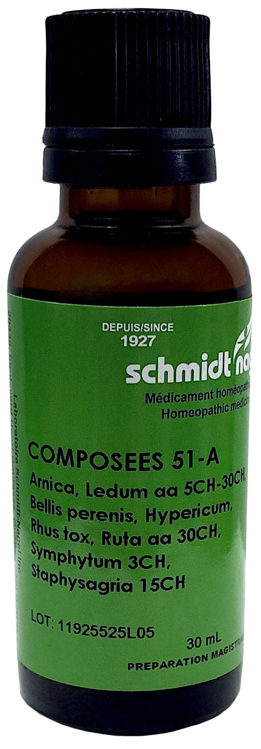 HOMEODEL Suppléments Composées 51-A 30ml