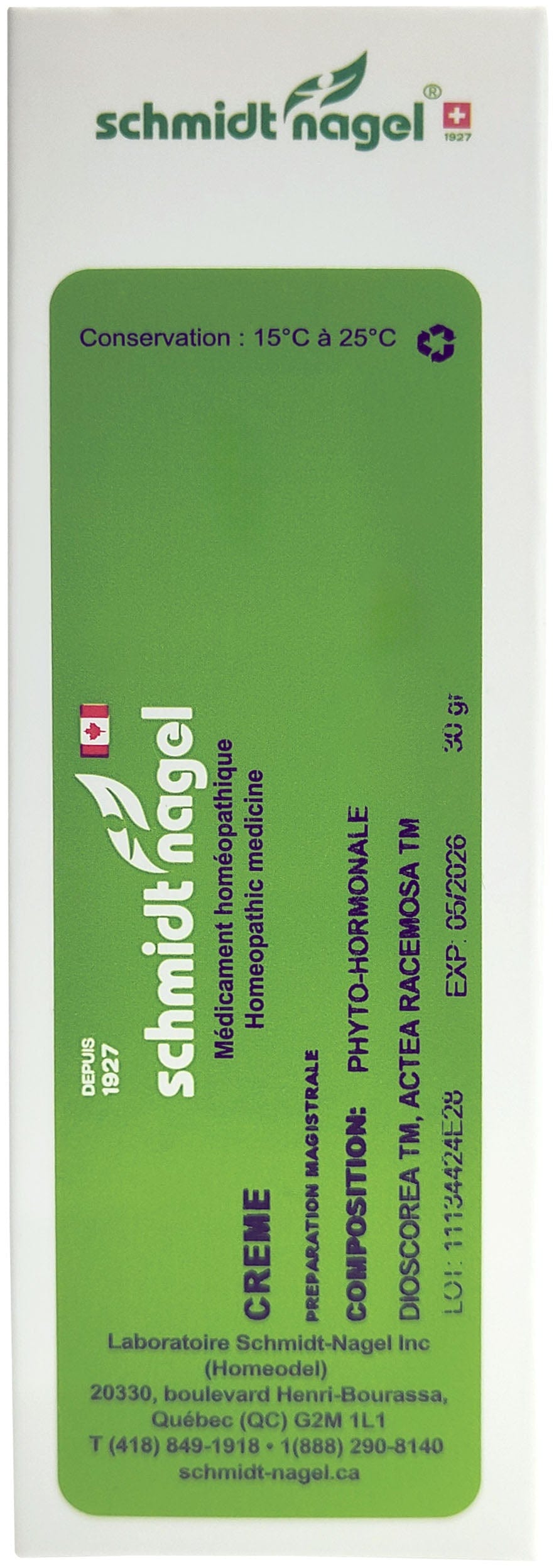 HOMEODEL Suppléments Crème phyto-hormonale 30g