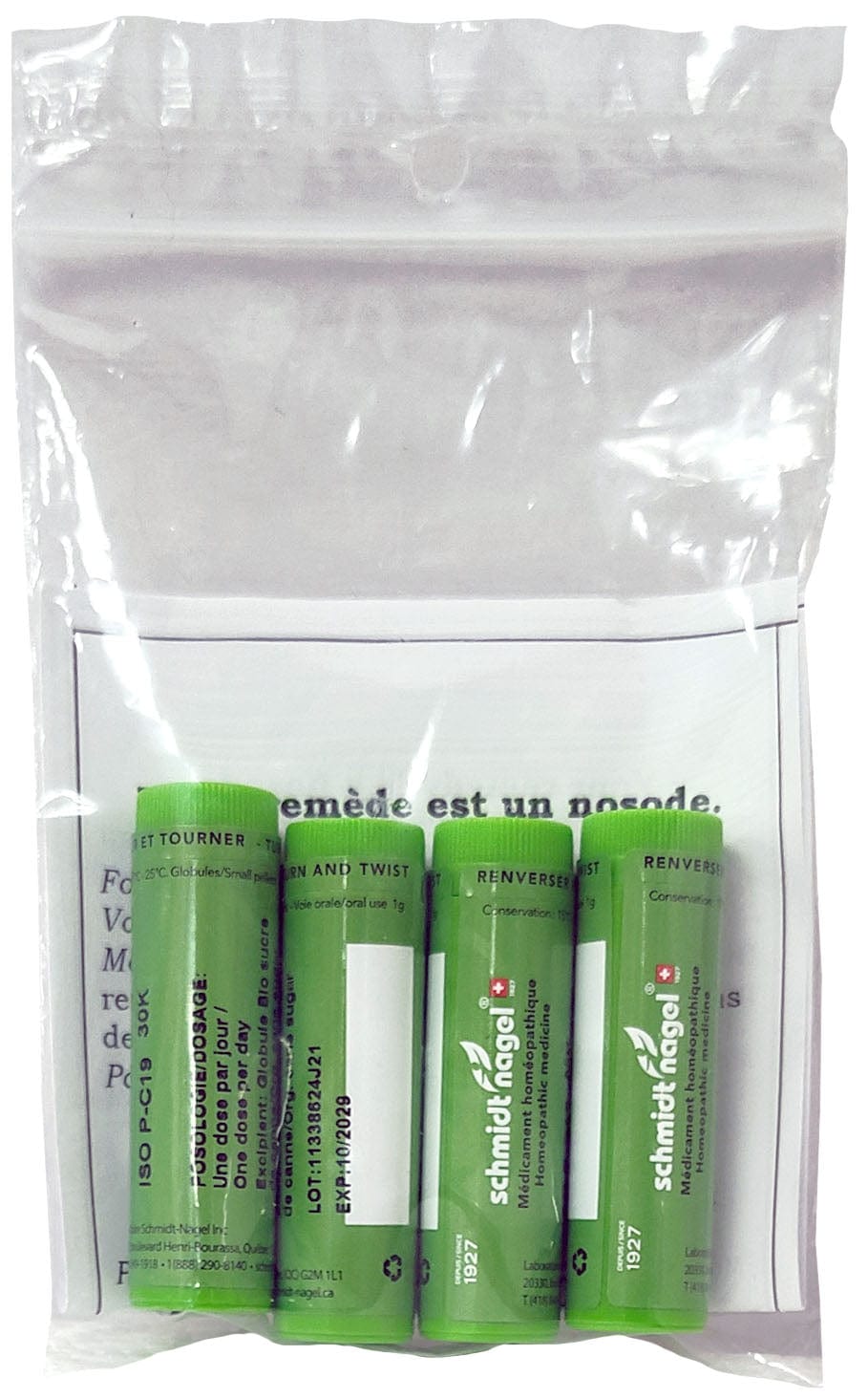 HOMEODEL Suppléments Detox vax P 4doses