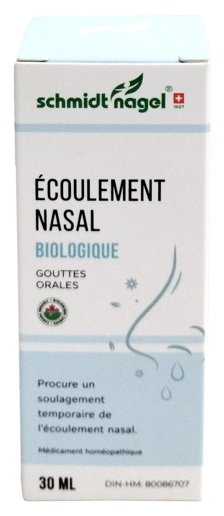 HOMEODEL Suppléments Écoulement nasal bio  30ml