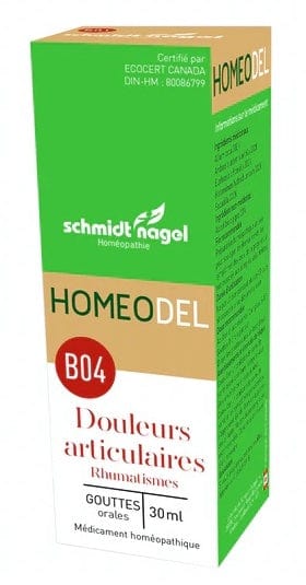 HOMEODEL Suppléments Homeodel B04 (rhumatisme) 30ml