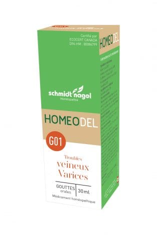 HOMEODEL Suppléments Homeodel G01 (troubles veineux) 30ml
