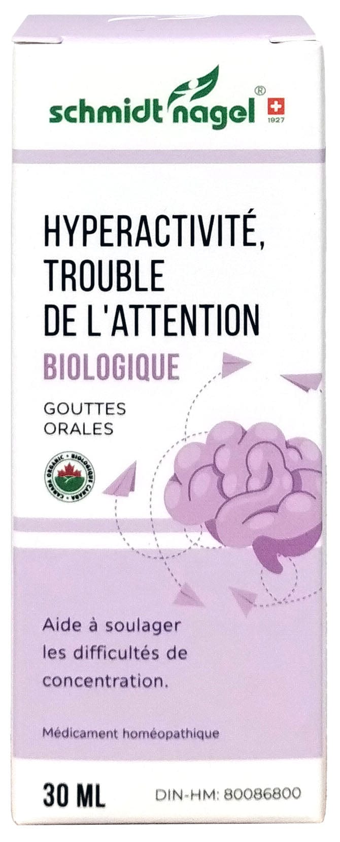 HOMEODEL Suppléments Hyperactivité et trouble de l'attention bio 30ml