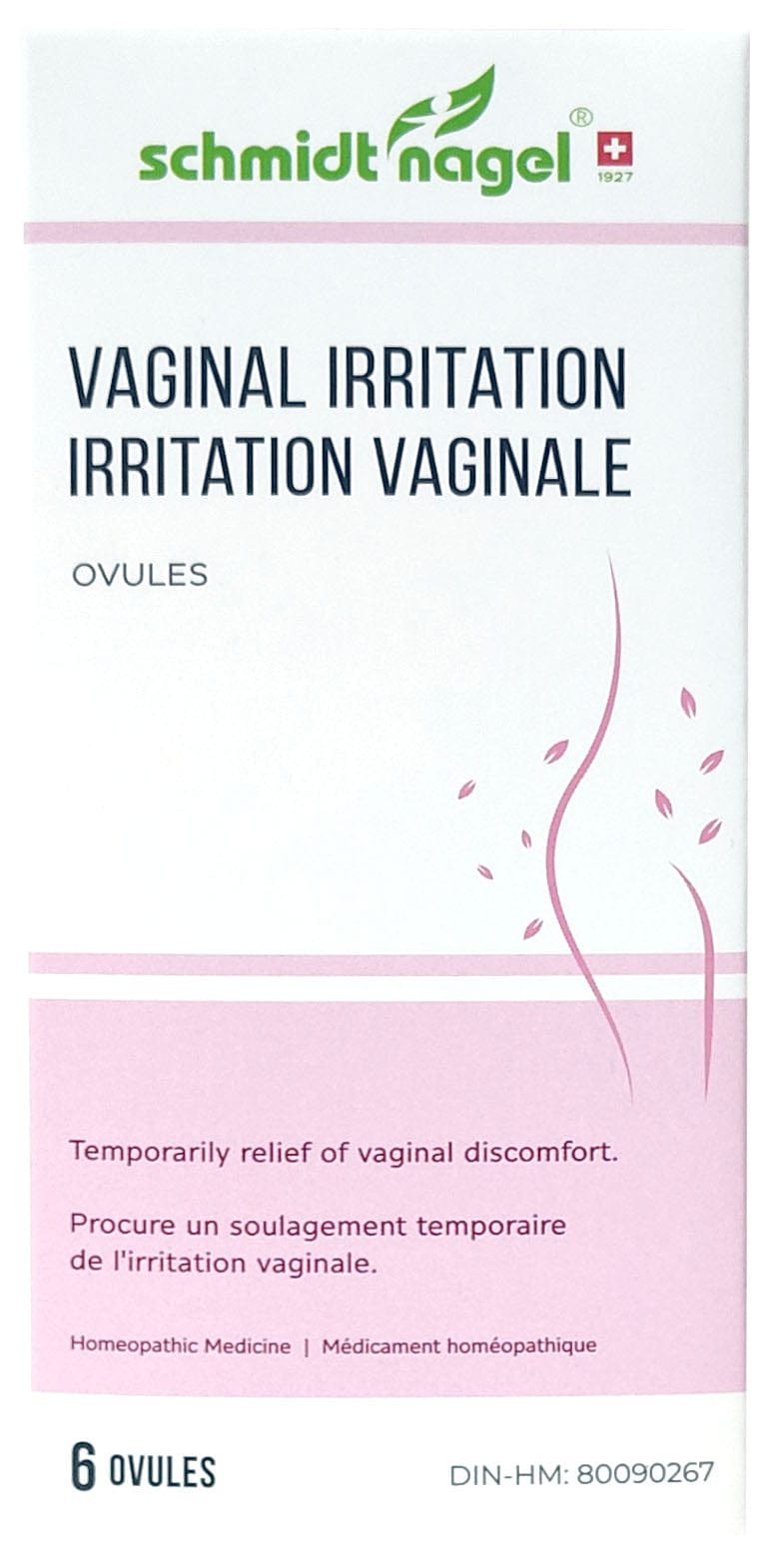 HOMEODEL Suppléments Irritation vaginale 6ovules