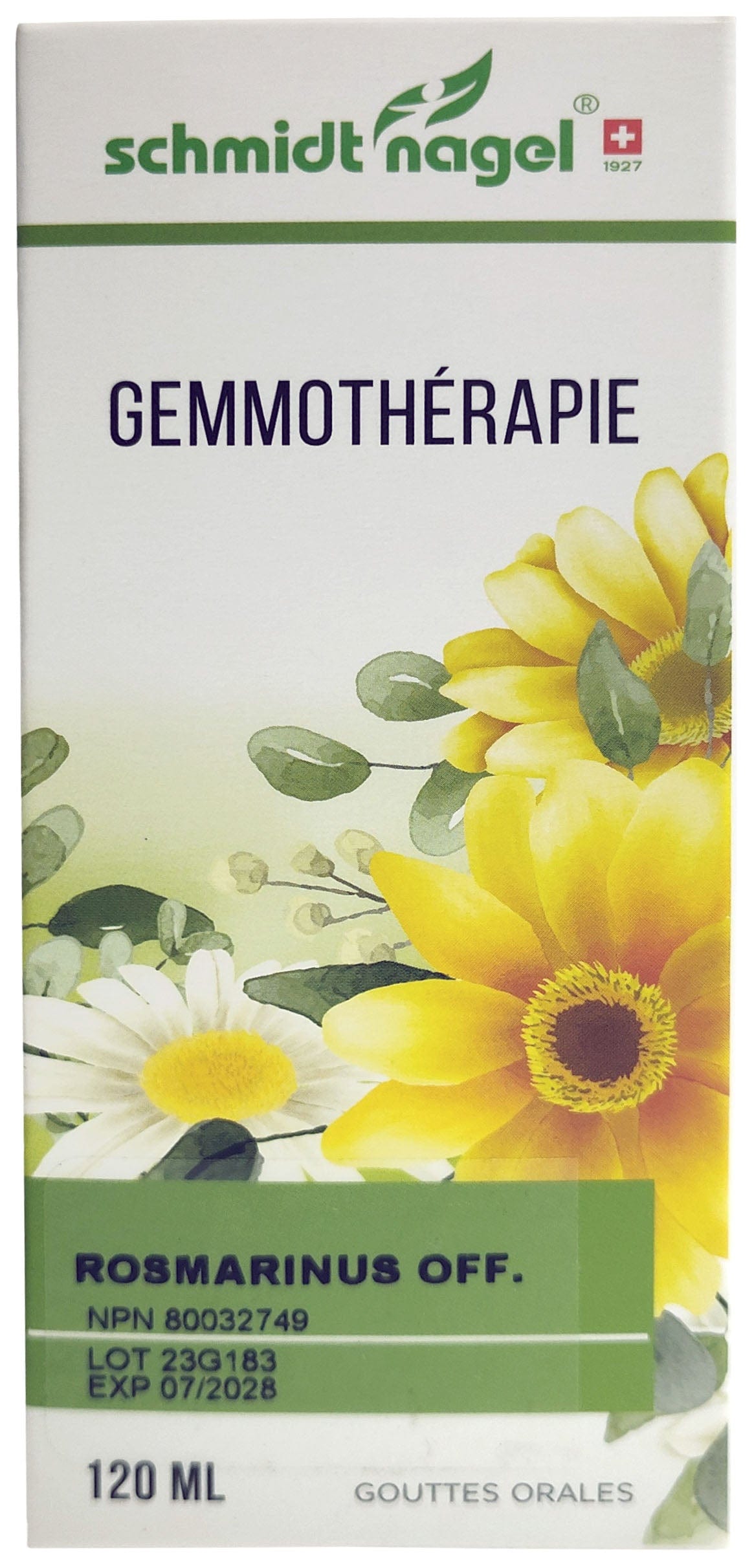 HOMEODEL Suppléments M.G. Rosmarinus officinalis 120ml