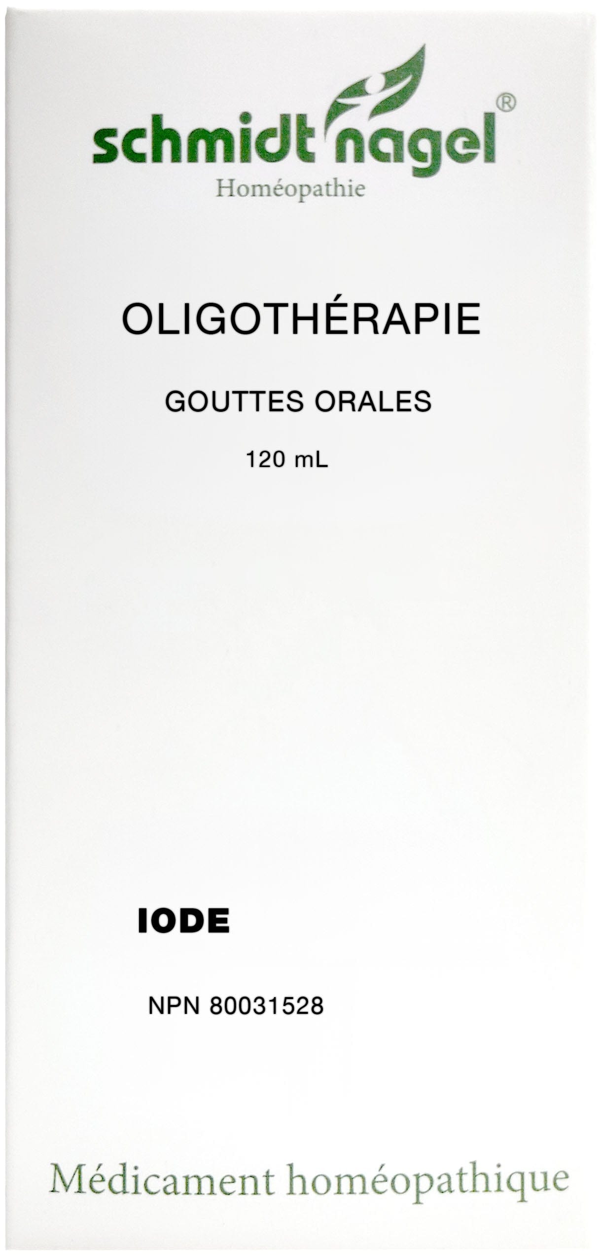 HOMEODEL Suppléments Oligo iode 120ml