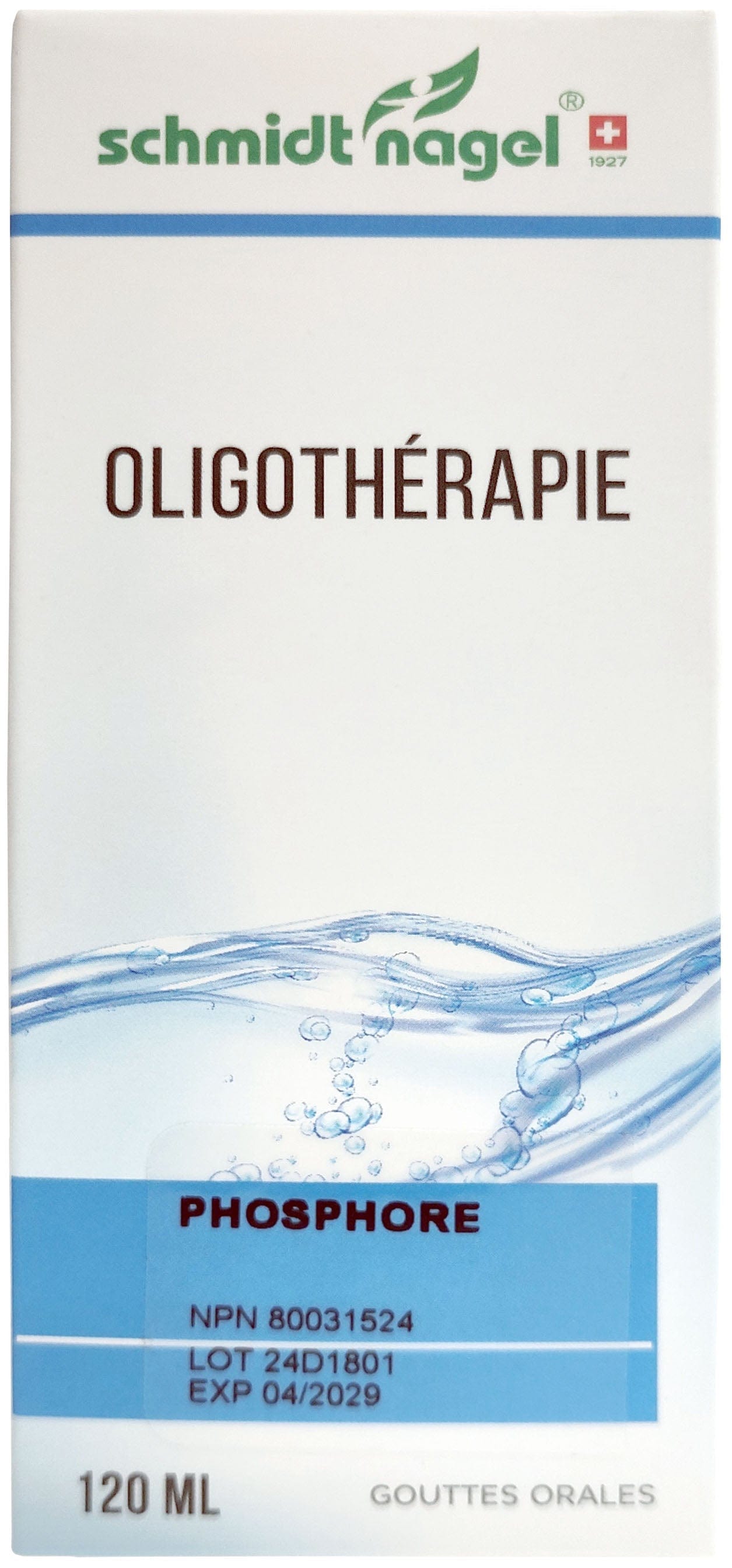 HOMEODEL Suppléments Oligo phosphore 120ml