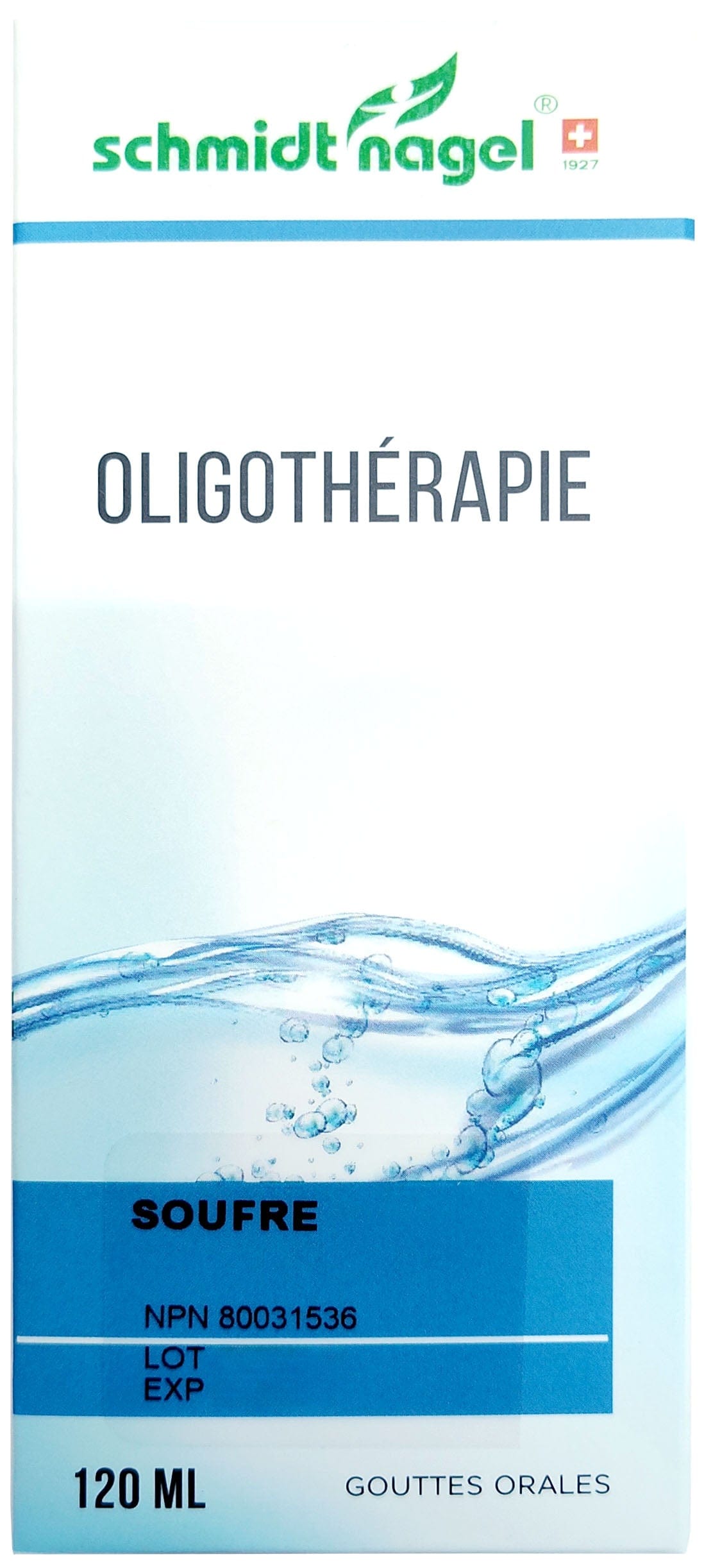 HOMEODEL Suppléments Oligo soufre 120ml