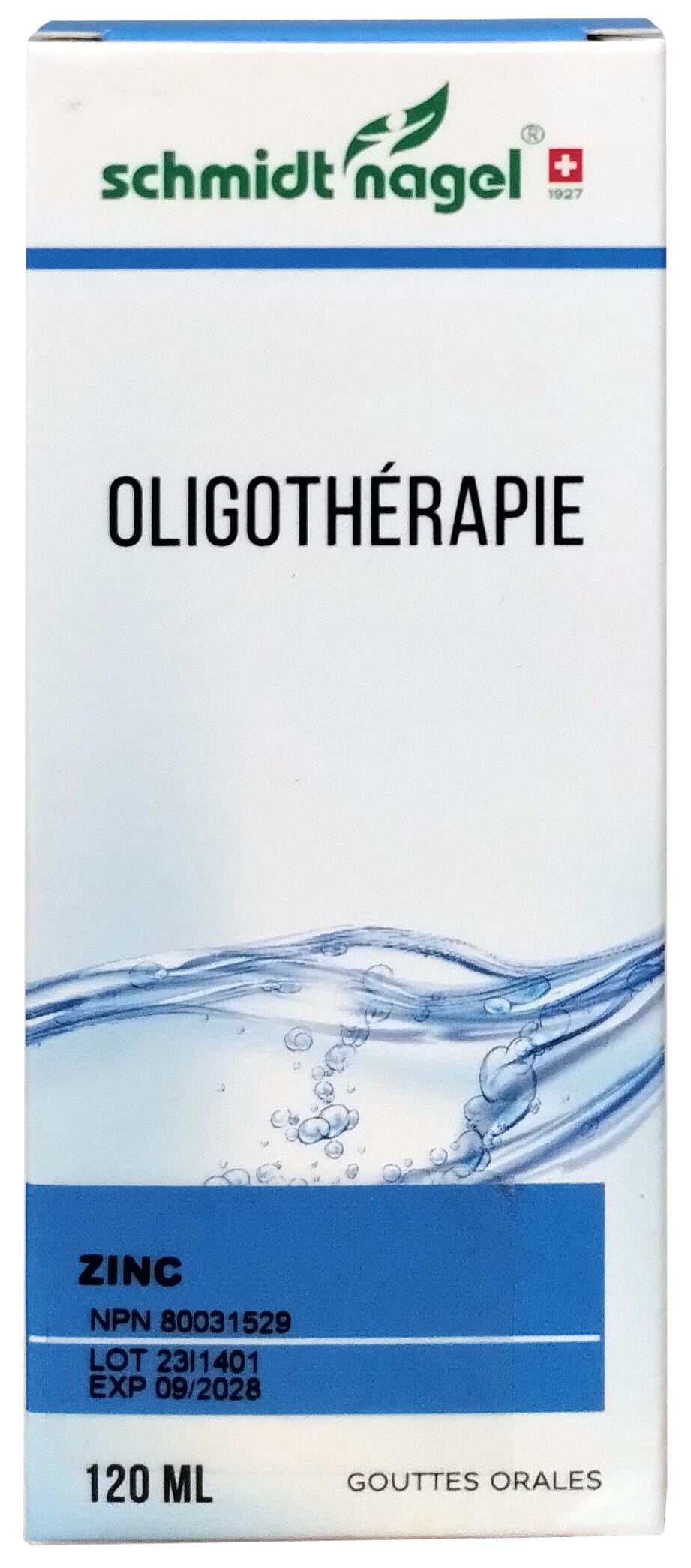 HOMEODEL Suppléments Oligo zinc 120ml