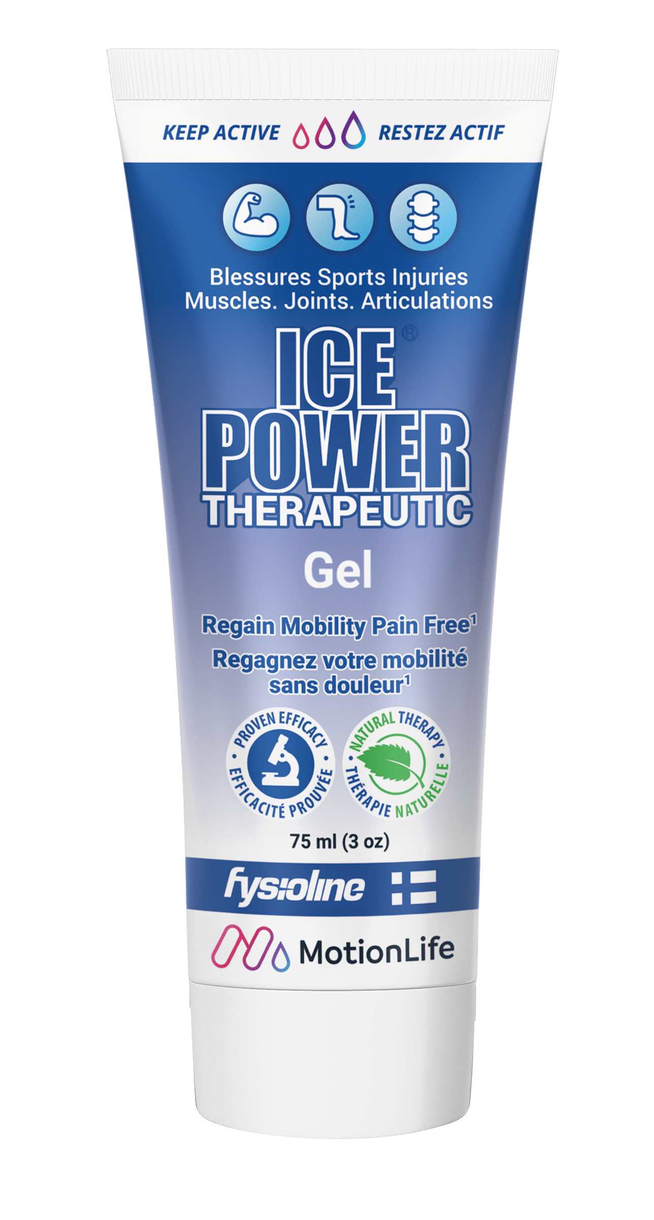 ICEPOWERTHERAPEUTIC Suppléments Gel 75ml