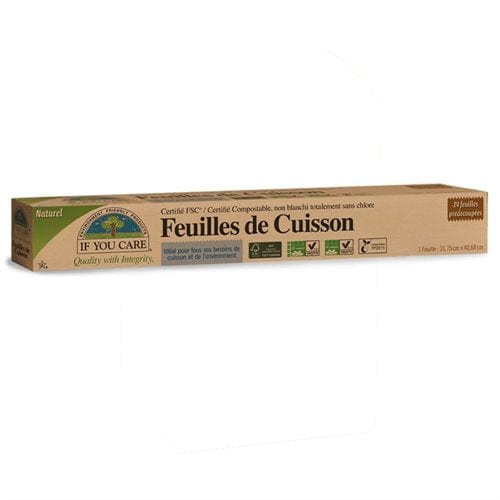 IF YOU CARE Épicerie Papier cuisson compostable 20m