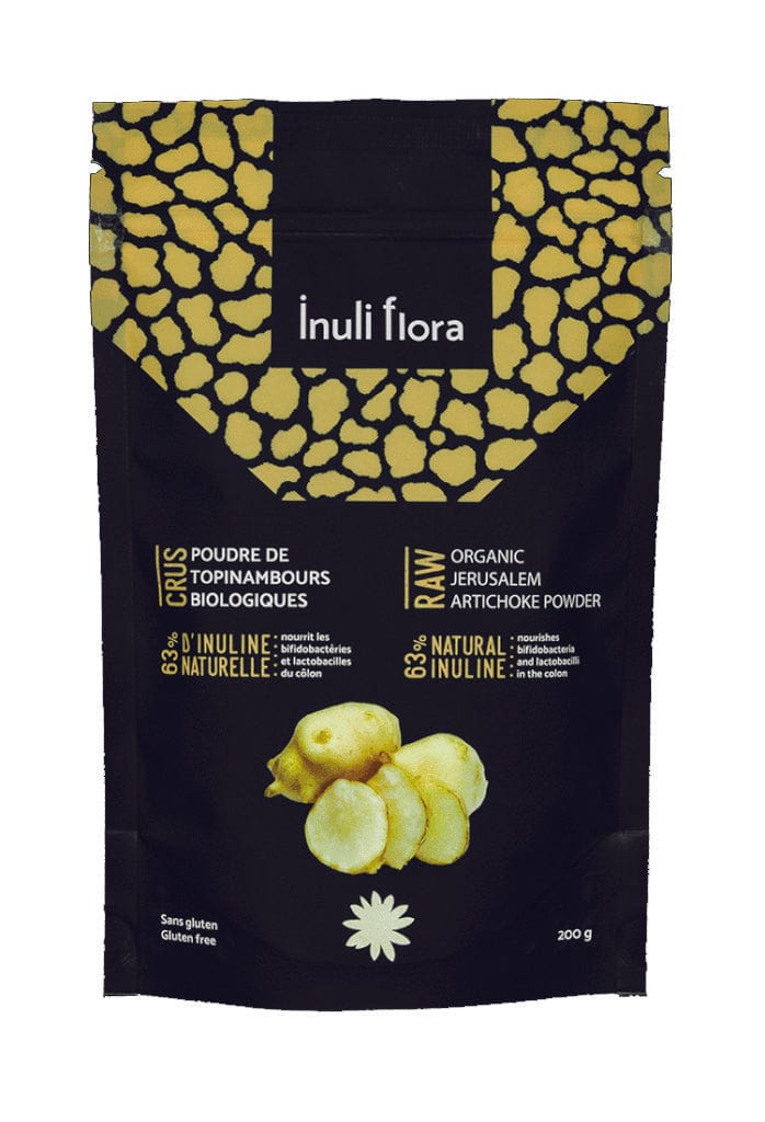 INULI FLORA Épicerie Poudre de topinambours crus bio 200g