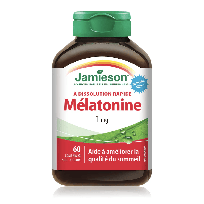 JAMIESON Suppléments Mélatonine (1mg) 60comp