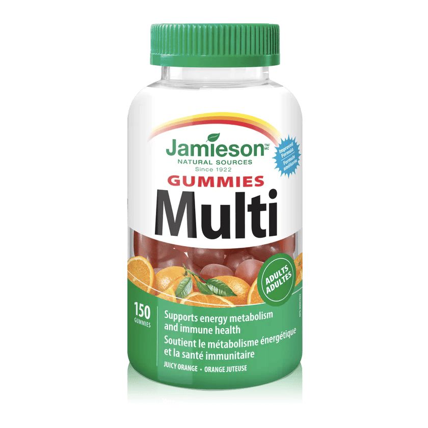JAMIESON Suppléments Multivitamines adultes gummies (orange) 150gummies