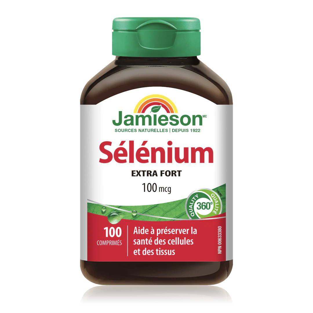JAMIESON Suppléments Selenium (100mcg) 100comp