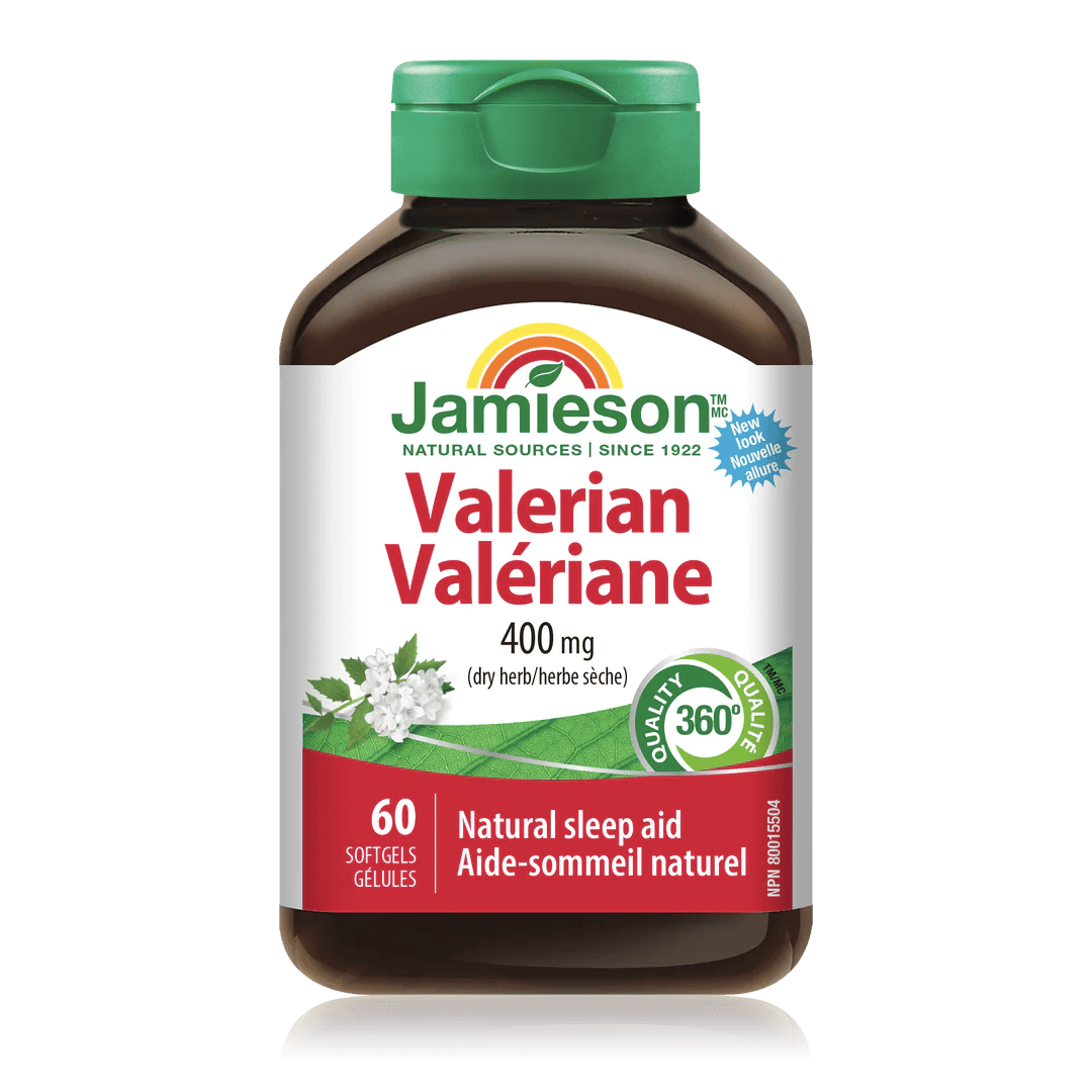 JAMIESON Suppléments Valériane (400mg) 60gels