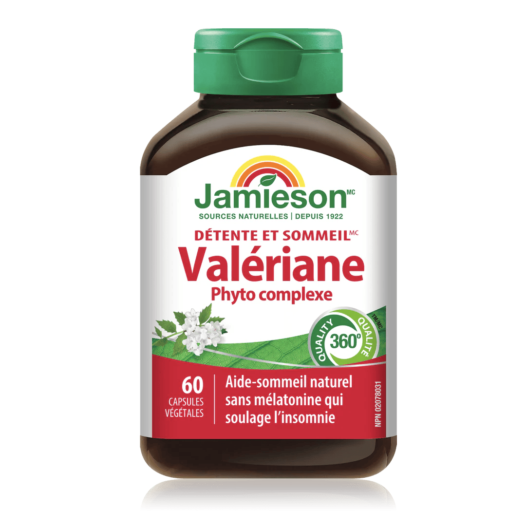 JAMIESON Suppléments Valériane relax and sleep 60vcaps