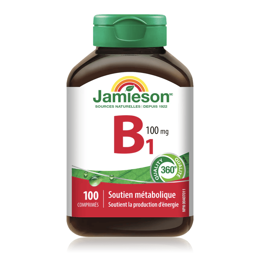 JAMIESON Suppléments Vitamine B1 (100mg) 100comp