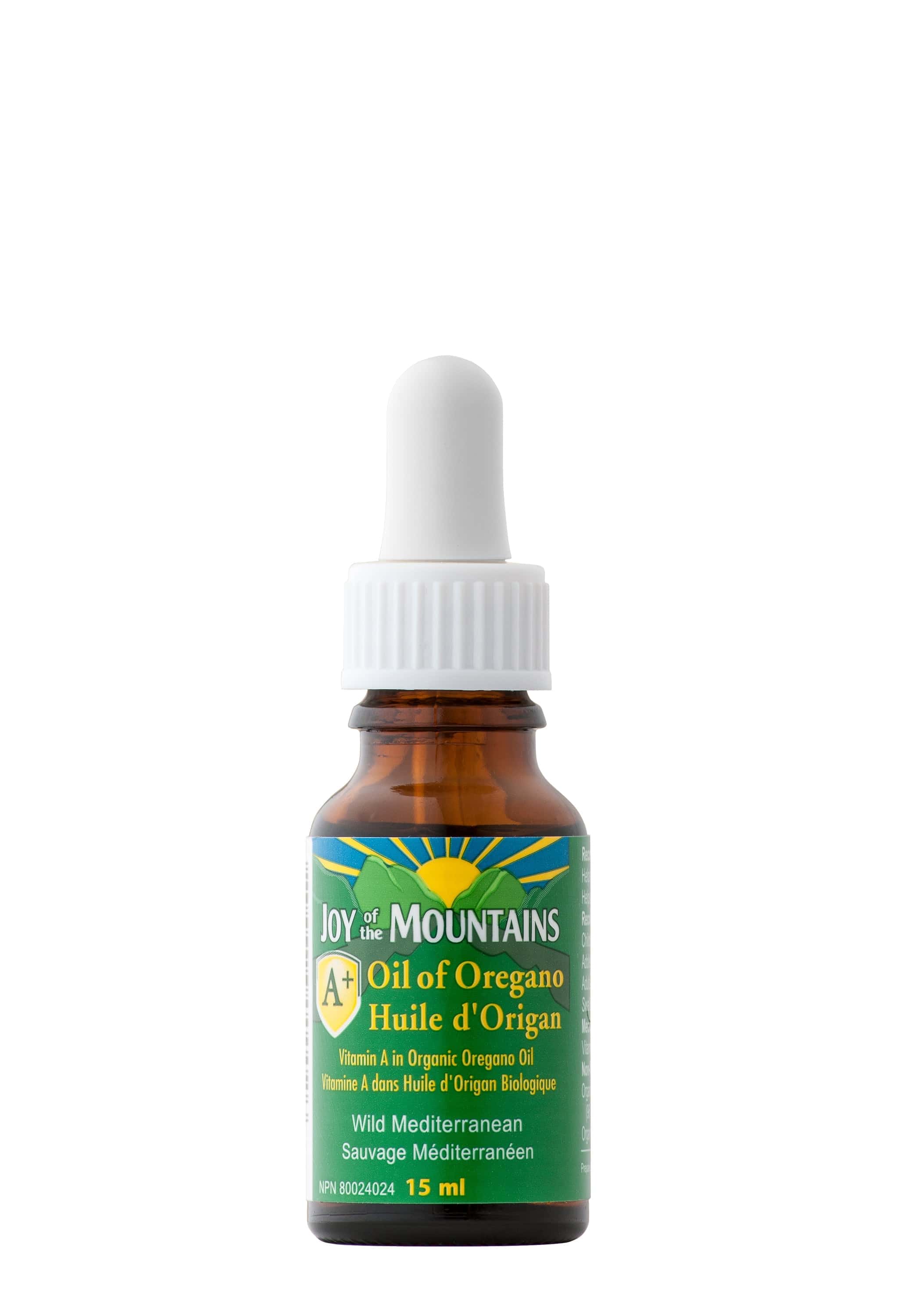 JOY OF THE MOUNTAINS Suppléments Huile d'origan 15ml