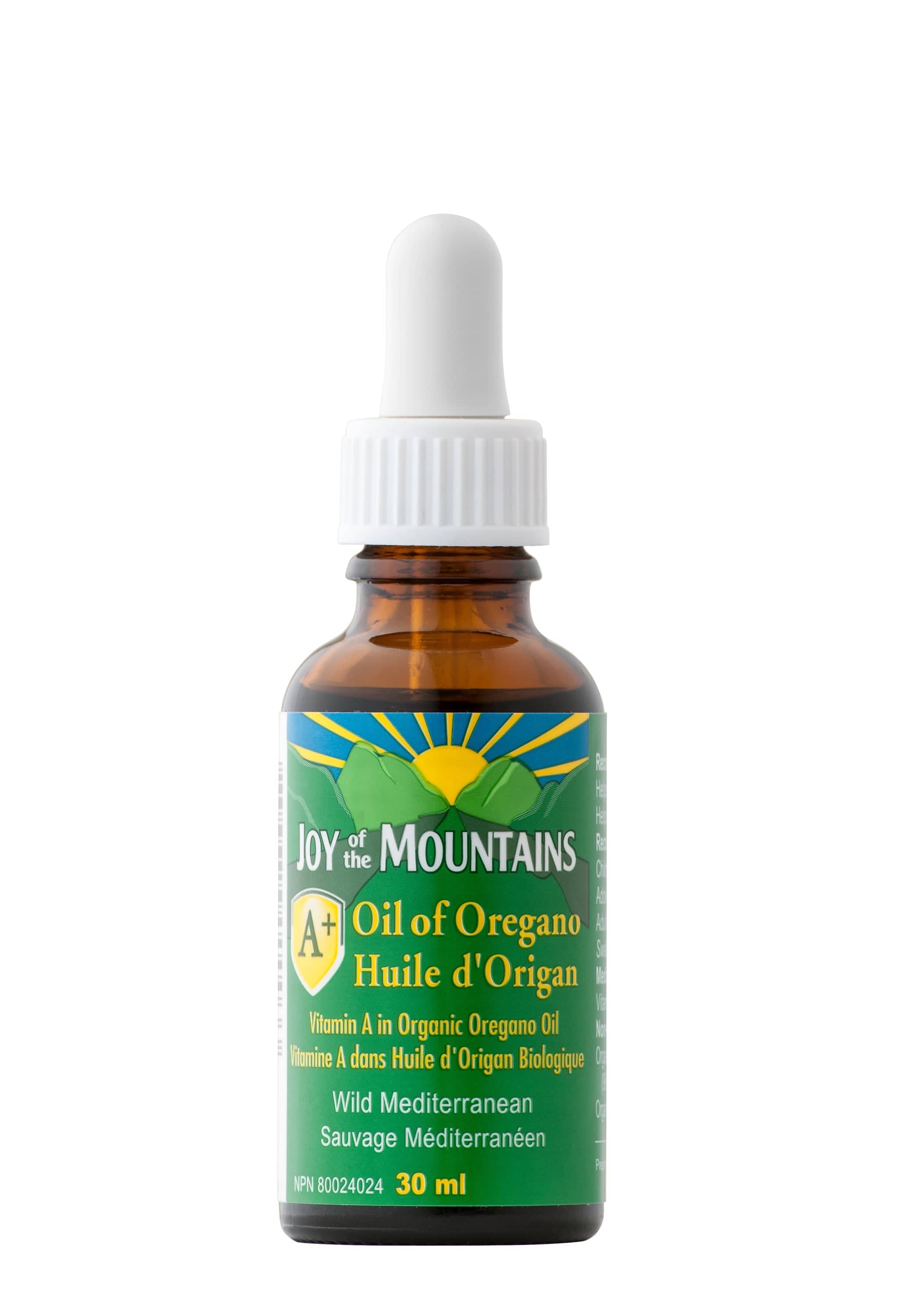 JOY OF THE MOUNTAINS Suppléments Huile d'origan 30ml