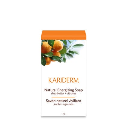 KARIDERM Soins & beauté Savon naturel agrumes 110g